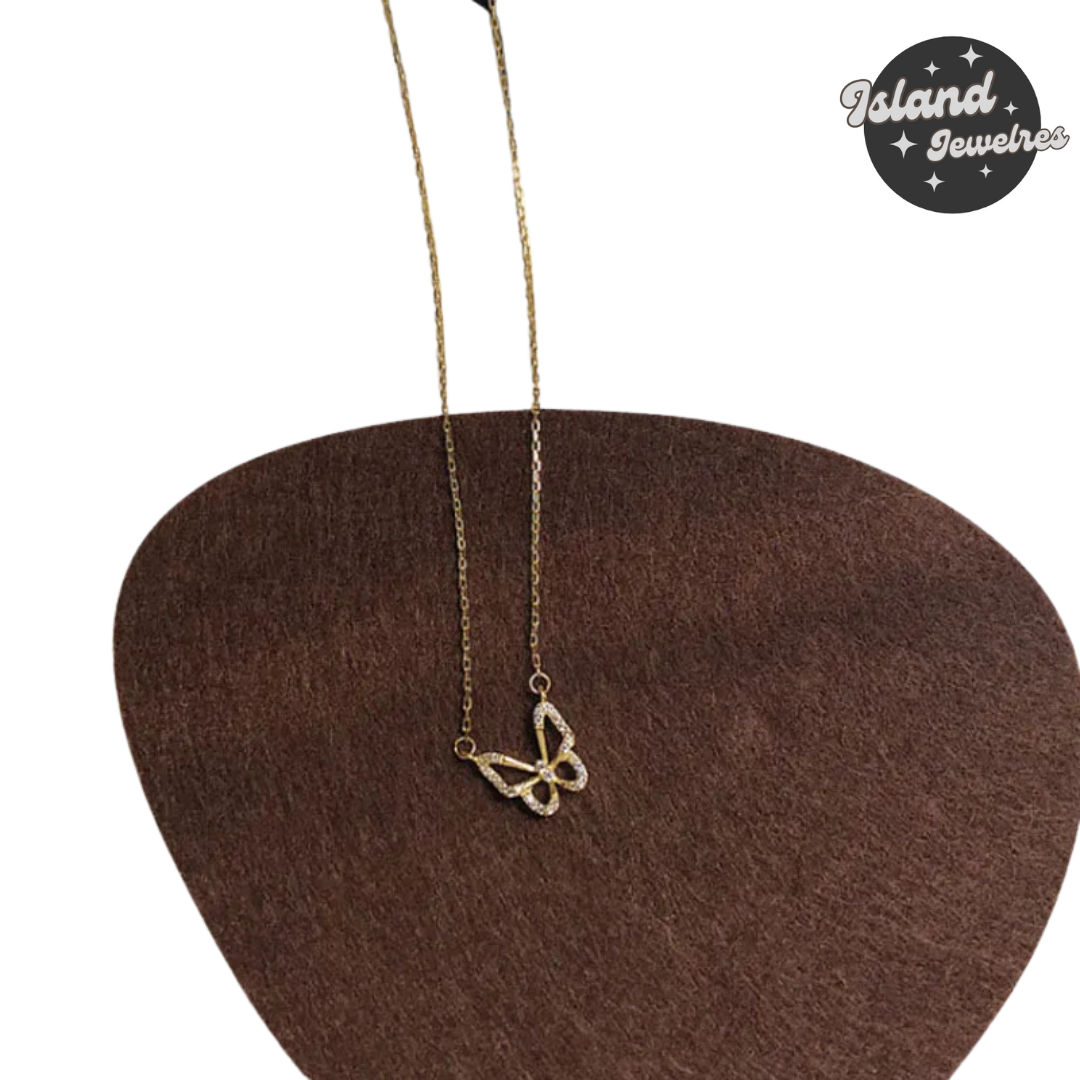 💖 Island Jeweles – Sparkling Heart Pendant Necklace 💖