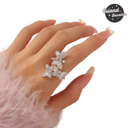 Island Jewelries - Butterfly Sparkle Ring